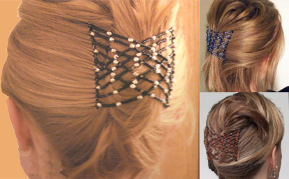 Easy Stretchable Hair Combs - 4pc Set