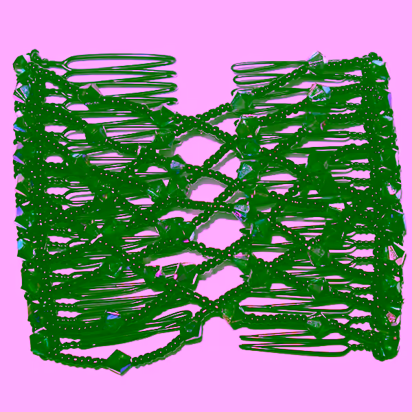 Easy Stretchable Hair Combs  - Black Clip